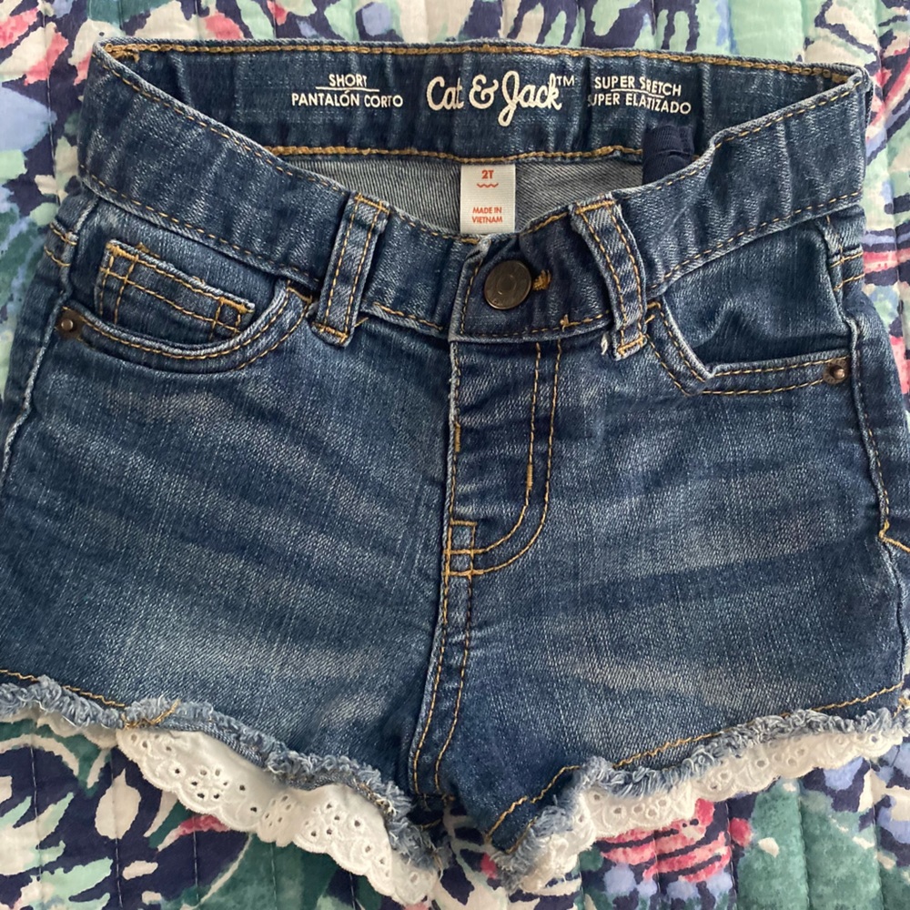 Toddler Girl Jean Shorts